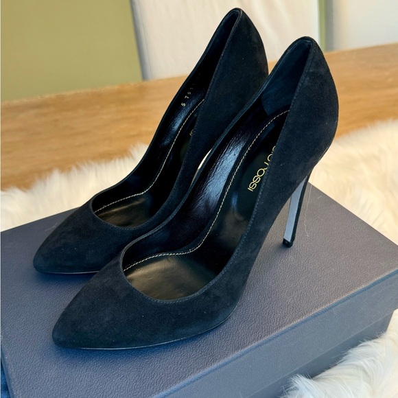 SERGIO ROSSI SCARPE DONNA / GODIVA PUMP SIZE 7 (NEW IN BOX) - Picture 6 of 14